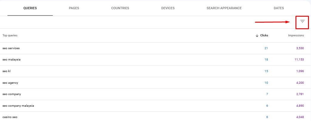 Sorting and Filtering 