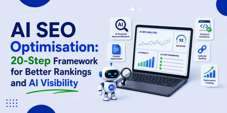 AI SEO Optimisation: 20-Step Framework for Better Rankings and AI Visibility